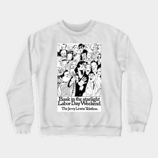 Jerry Lewis 1975 March of Dimes Labor Day Telethon Crewneck Sweatshirt